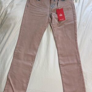 NWT Lucky Brand Women's Light Pink Straight Leg Jeans